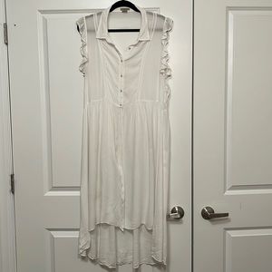 White Sleeveless Tunic